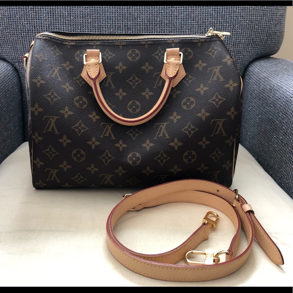 Louis Vuitton Speedy 30 Bandouliere Monogram